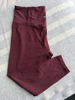 Ahtleta ultra high rise elation 7/8 tight Maroon Leggings
